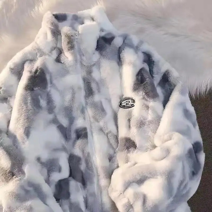Alessandra Cloudy Fur Jacket, view 6 - Elena Harper