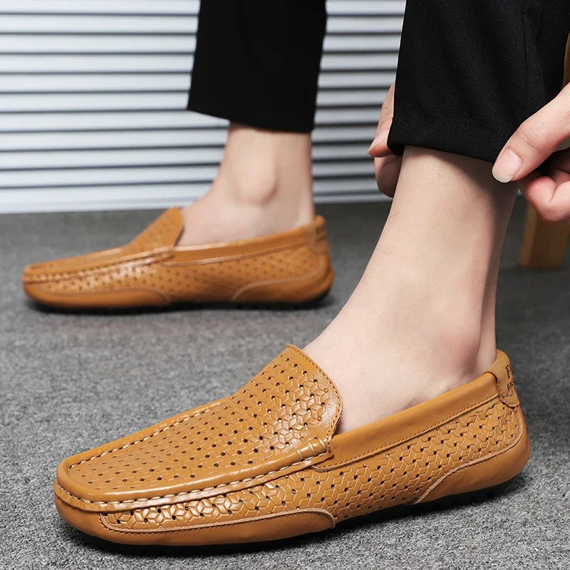 Refined Slip-on Loafers for Men - Elena Harper