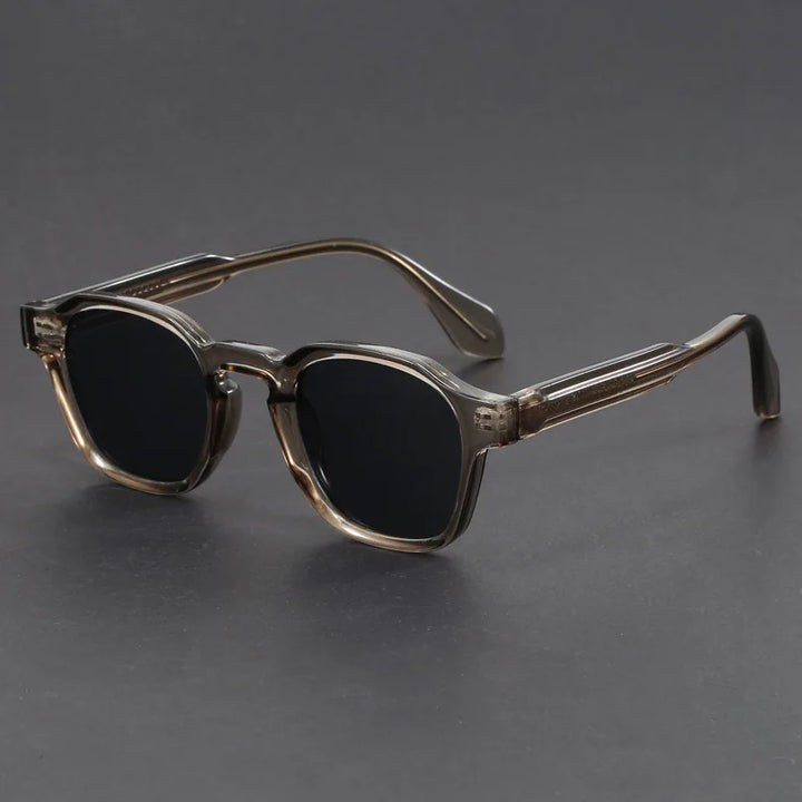 Square Sunglasses Retro Design - Polycarbonate Frame