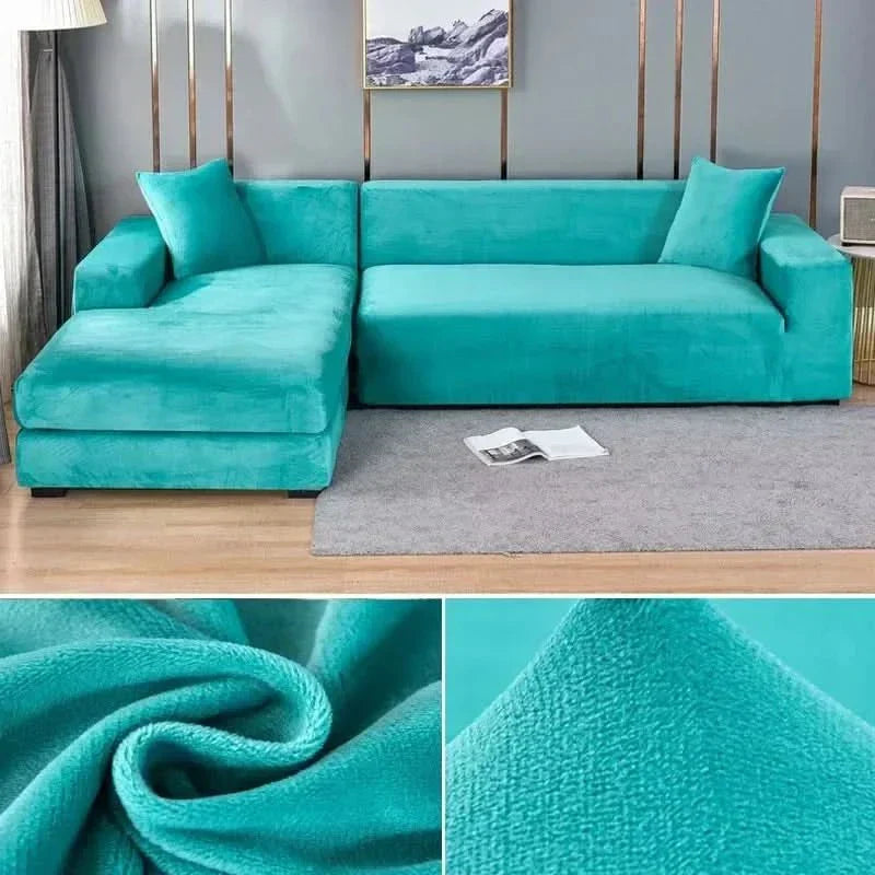 SamtLux Sofa Protector – Stretchy & Luxurious for Any Living Room