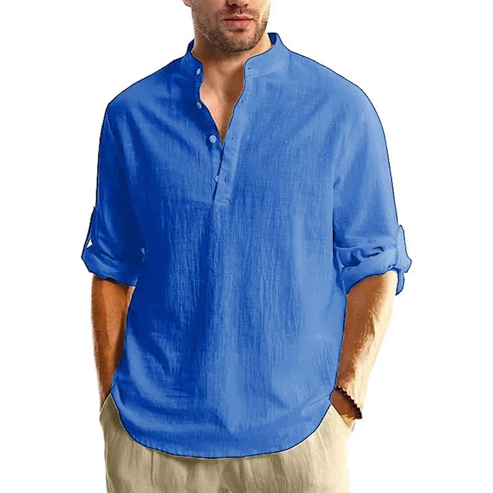 ELENA HARPER™  |  MEN'S LINEN SUMMER SHIRT