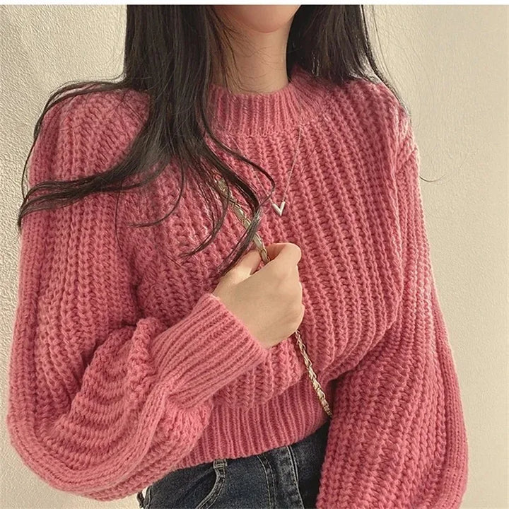 Karola Soft Knit Sweater, view 5 - Elena Harper