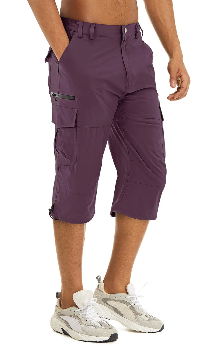 Gaetano Durable Cargo Shorts, view 9 - Elena Harper