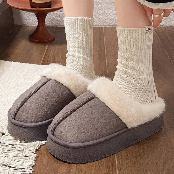 Women's Platform Slipper Boots Sarnelle, view 3 - Elena Harper