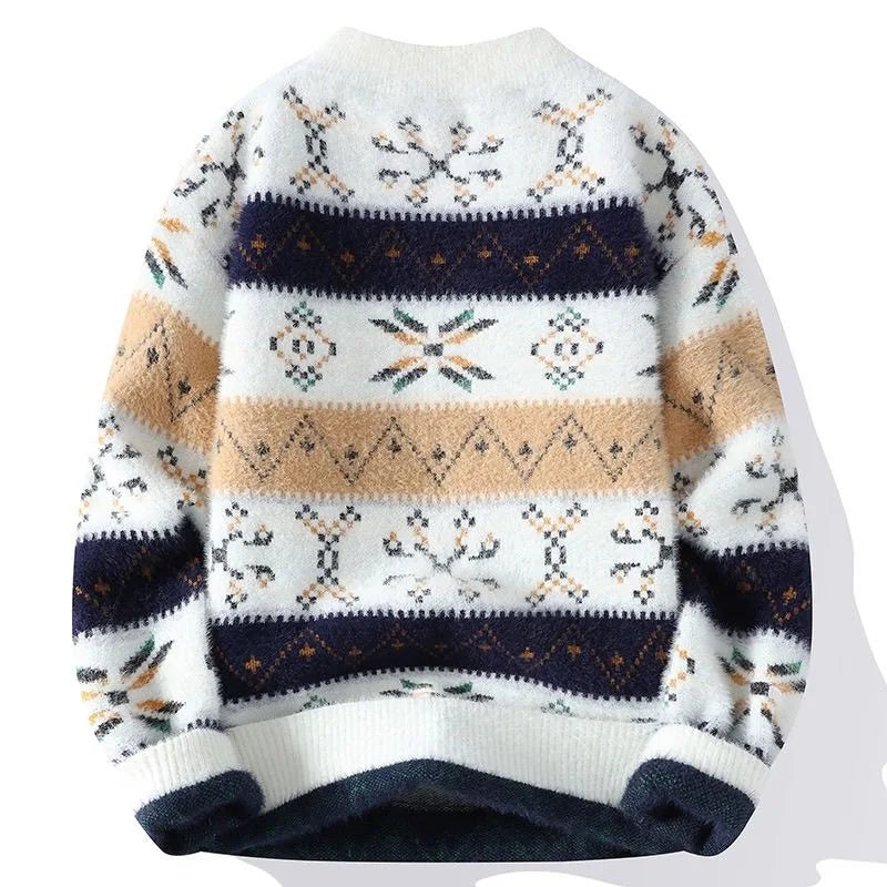 Ireneo Cozy Knit Sweater, view 5 - Elena Harper
