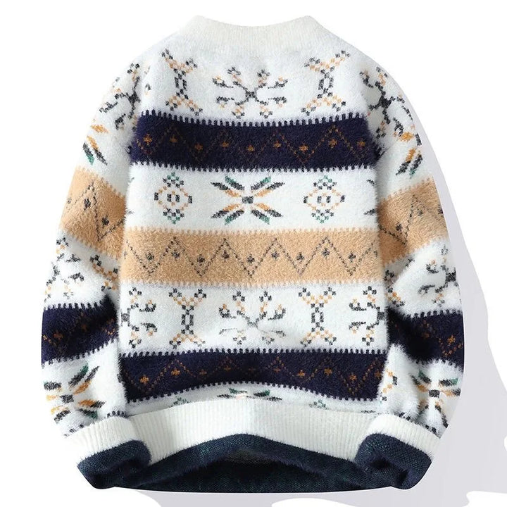 Ireneo Cozy Knit Sweater, view 5 - Elena Harper