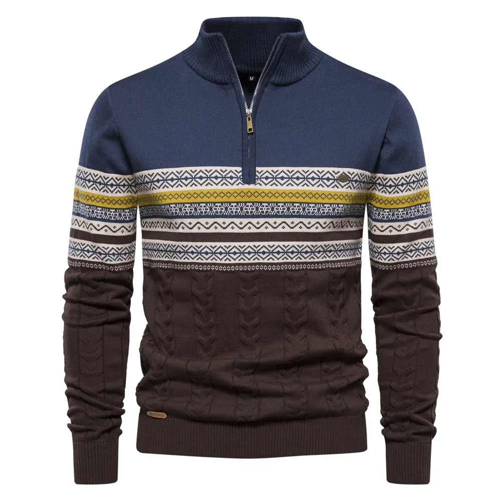 Clark Quarter Zip Jumper - Elena Harper
