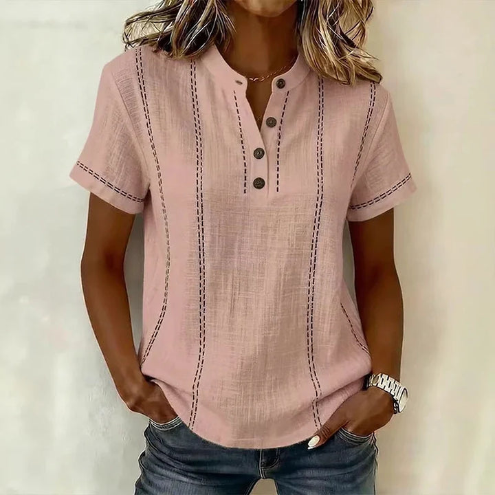 Jemma Soft Crepe Blouse, view 4 - Elena Harper