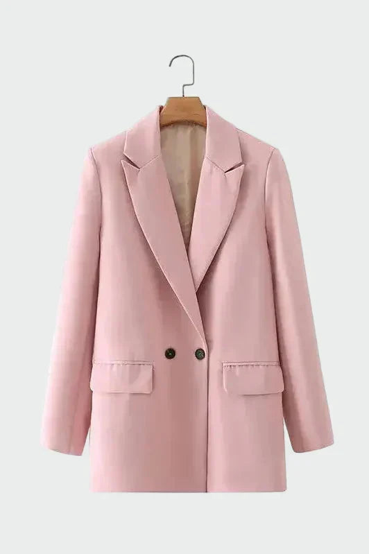 Helia Oversized Jacket with Modern Line, view 10 - Elena Harper