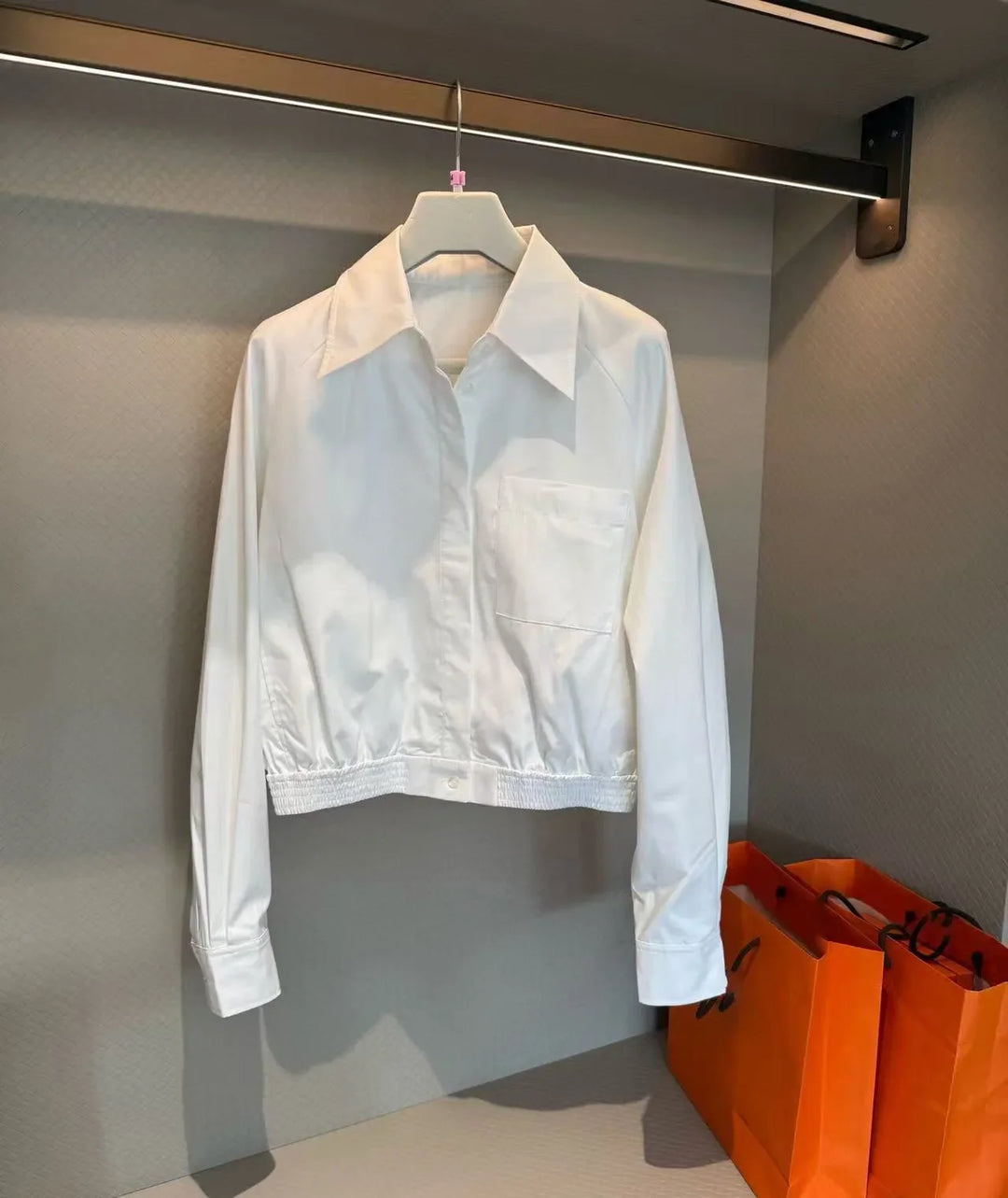 Irene Soft Cotton Blouse, view 5 - Elena Harper