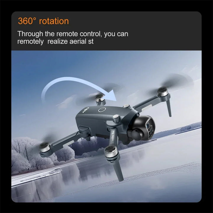 Foldable Camera Drone With Dual 4K Camera, Brushless Motor, FPV And 5G WiFi
