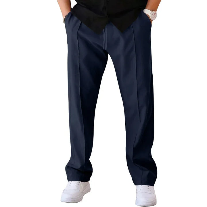 HARRINGTON OXFORD | LOOSE-FIT STRAIGHT LEG TROUSERS FOR MEN