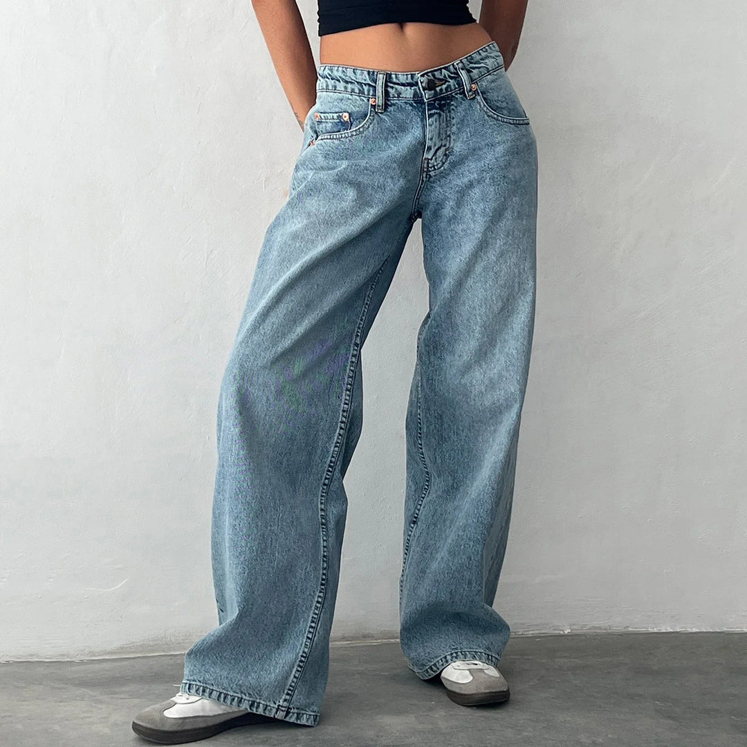 Alzbeta Relaxed Denim Pants - Elena Harper