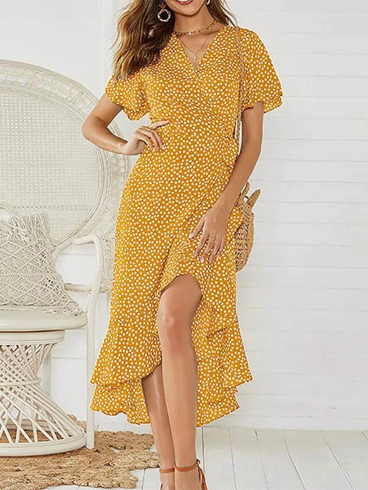 Maddy Dotted Dress - Elena Harper