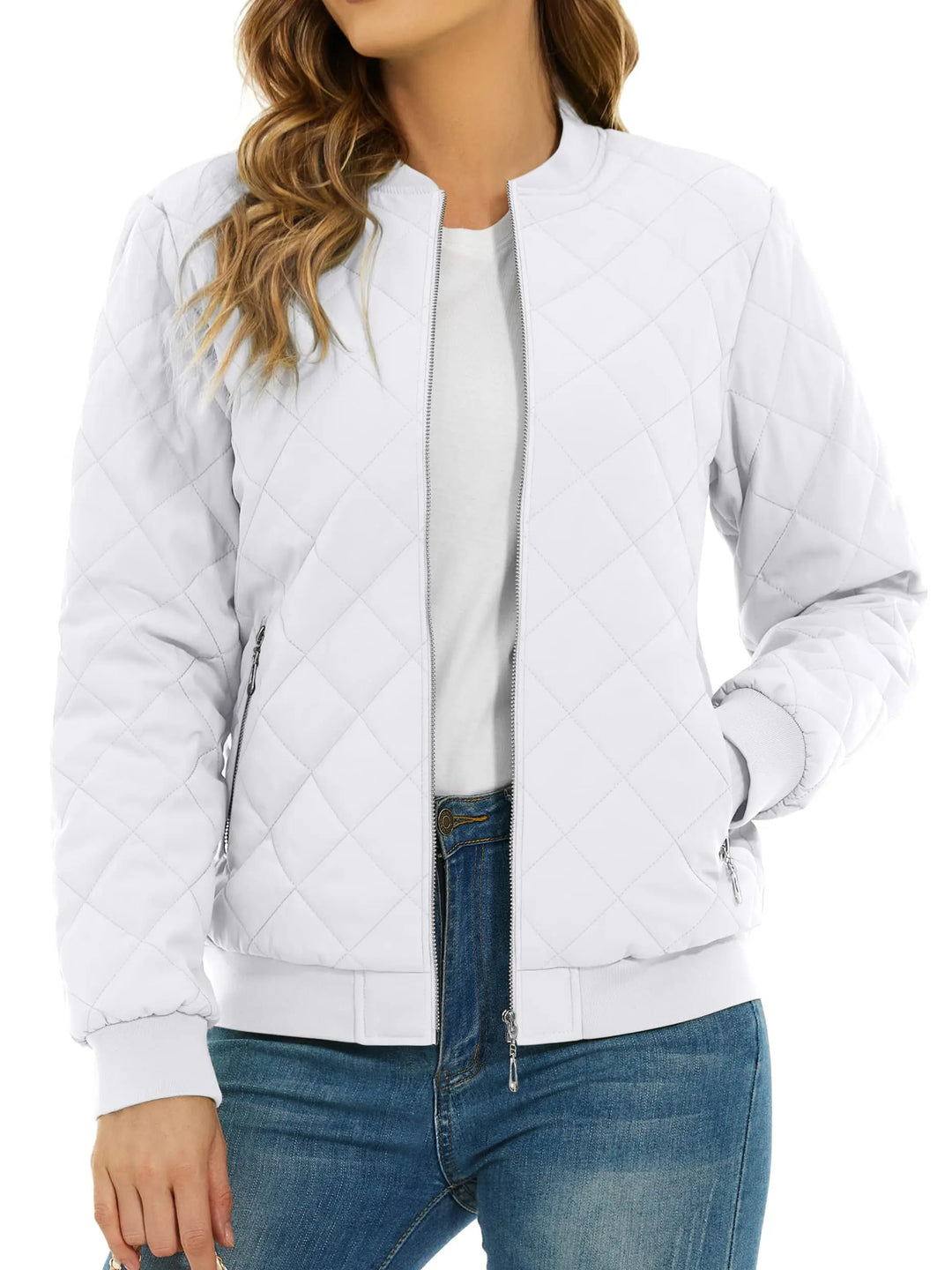 Romilda Cozy Quilted Jacket, view 3 - Elena Harper