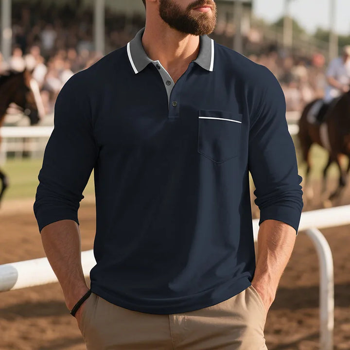 Classic Button-up Shirt for Men - Elena Harper