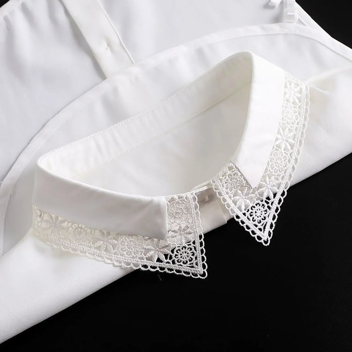 Domicella Ruffled Chic Collar, view 7 - Elena Harper