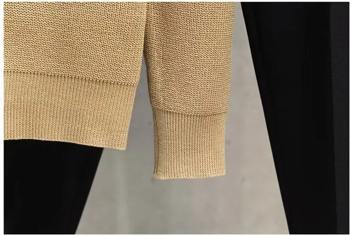 Antonios half zipper sweater, view 9 - Elena Harper