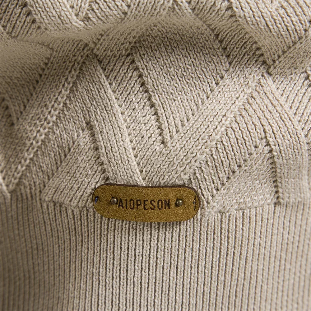 ELENA HARPER™  |  MEN'S CHECKED SWEATER