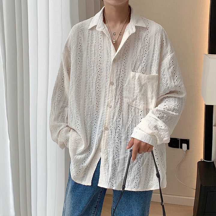 Genoa Soft and Breezy Shirt, view 2 - Elena Harper
