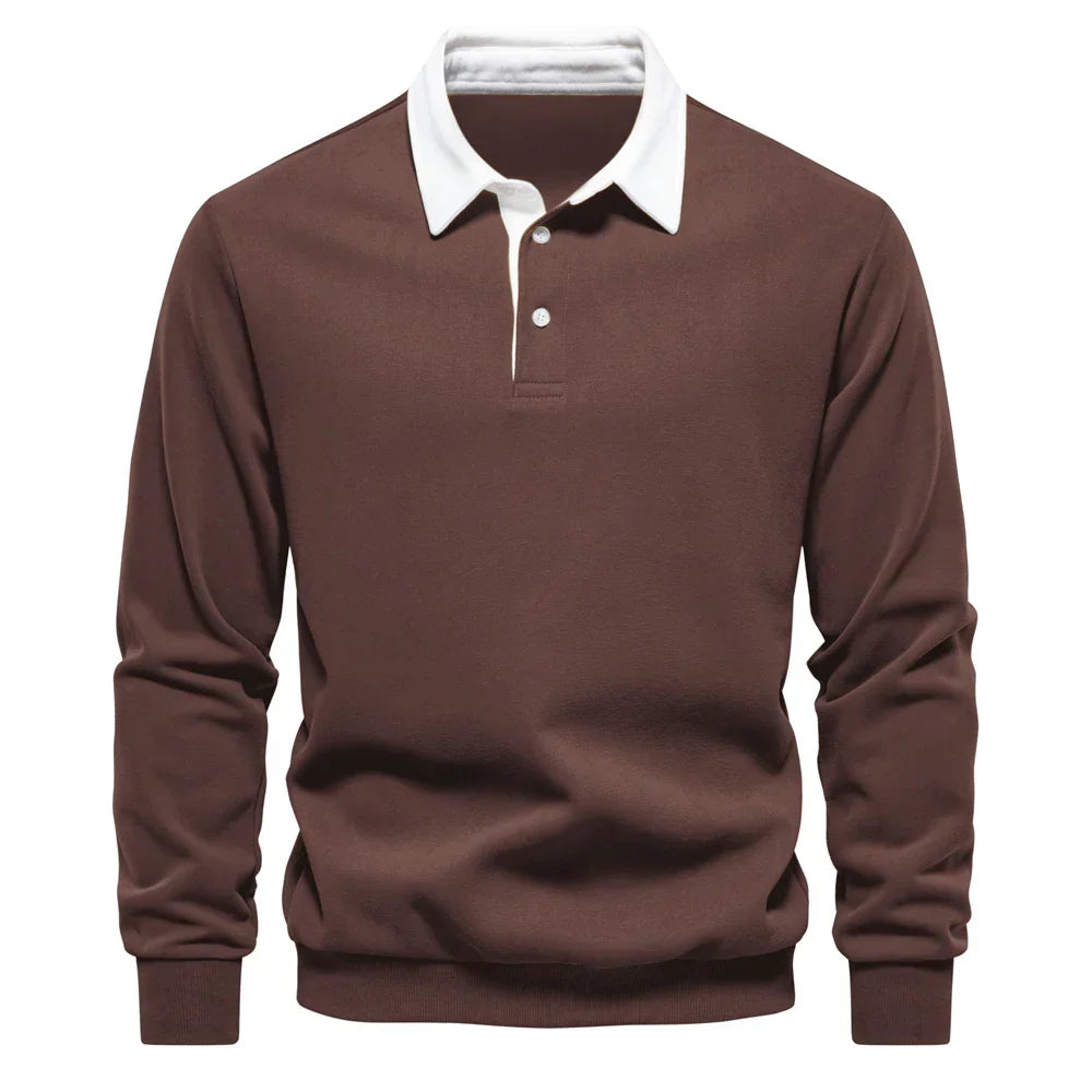 LAURENT MONACO | MEN'S POLO SWEATER