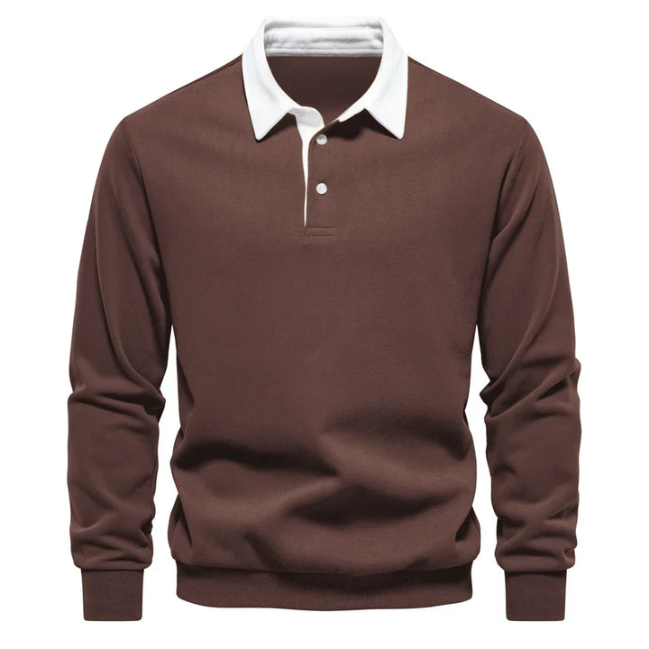 LAURENT MONACO | MEN'S POLO SWEATER
