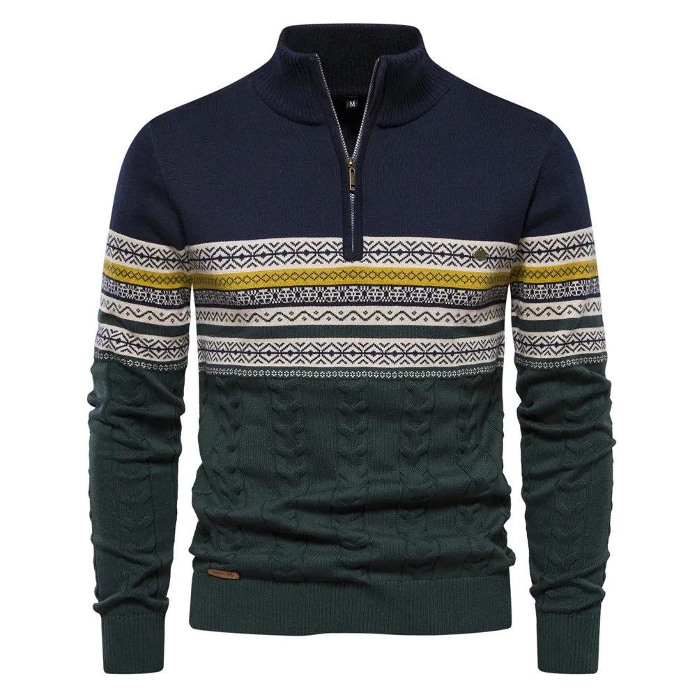 Clark Quarter Zip Jumper - Elena Harper