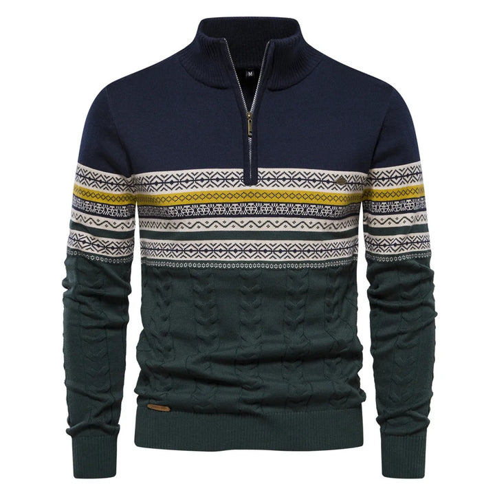 Clark Quarter Zip Jumper - Elena Harper