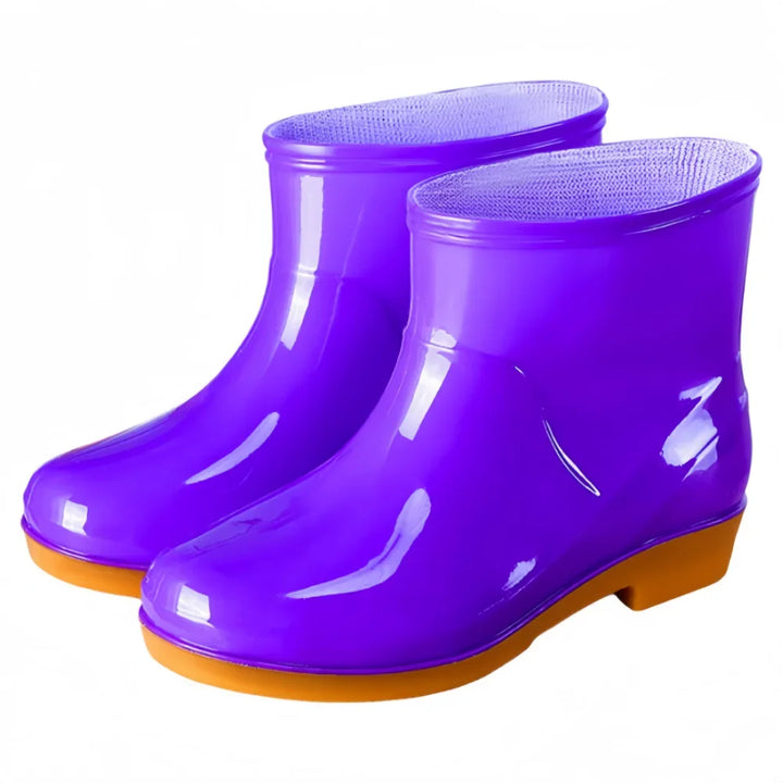 Women's Low Ankle Waterproof Garden Rain Boots Neverine, view 9 - Elena Harper
