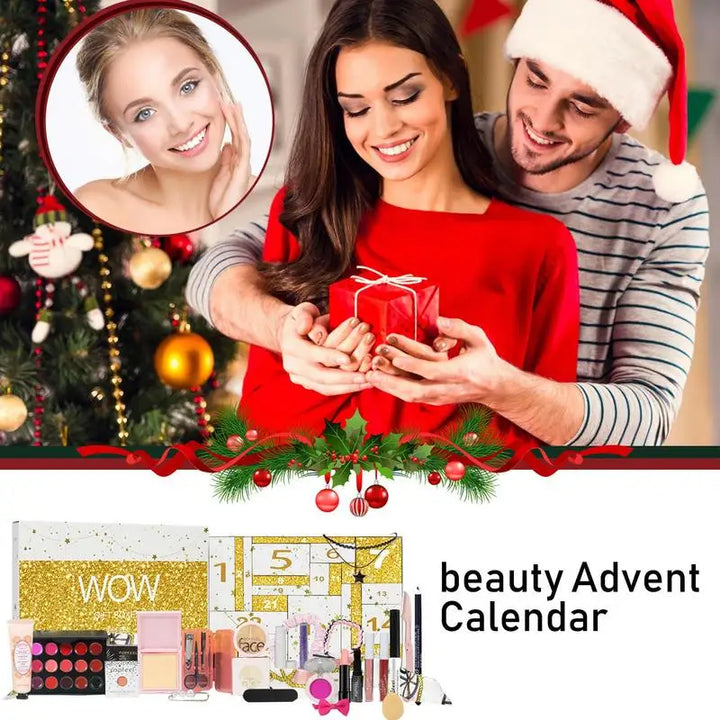 Beauty Advent Calendar Complete Countdown Set for Christmas, Perfect Gift for Her, view 4 - Elena Harper