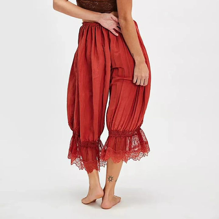 Andrea Fluid Lace Pants, view 4 - Elena Harper