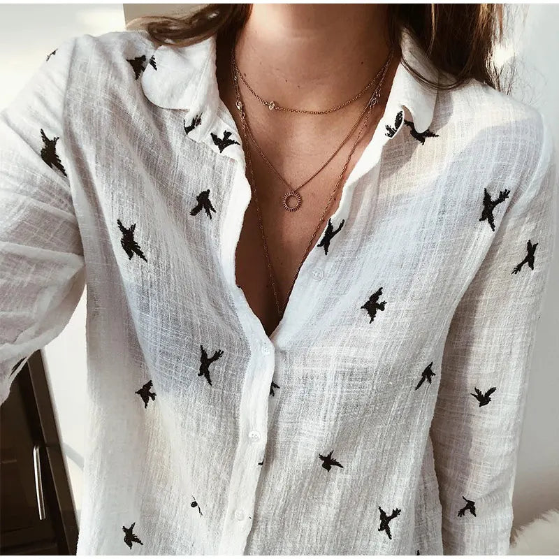 Gabriela Soft Draped Blouse, view 2 - Elena Harper