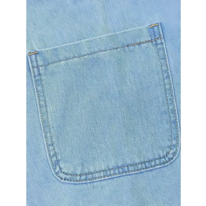 Relaxed Denim-Look Emma Dress