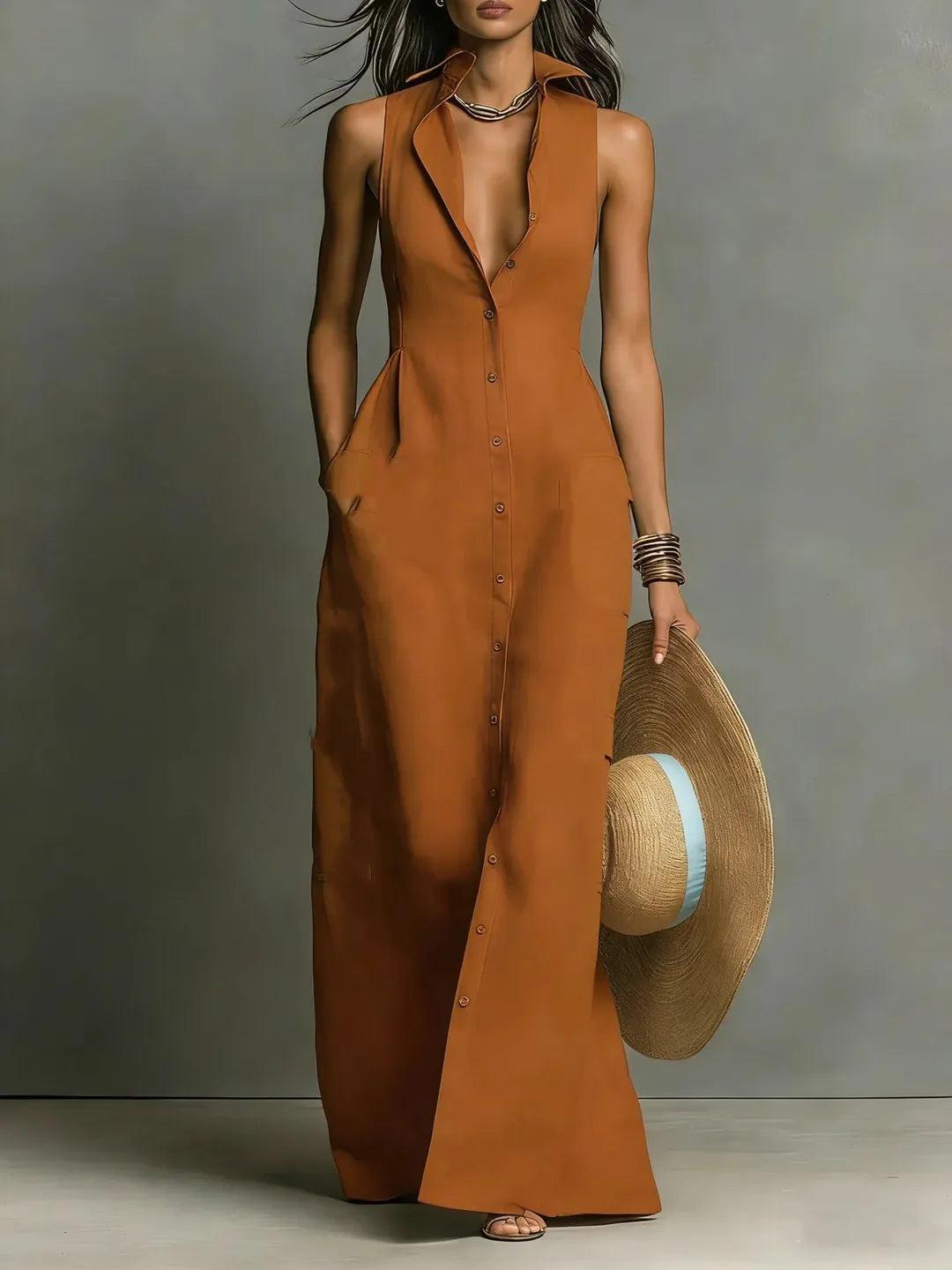 Carol Women’s Stylish Maxi Dress - Elena Harper