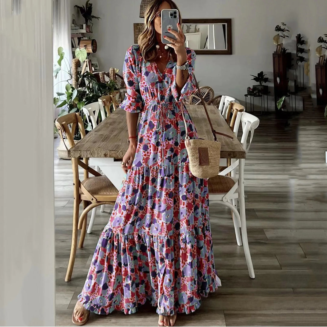 Crizza Bohemian Elegant Dress - Elena Harper