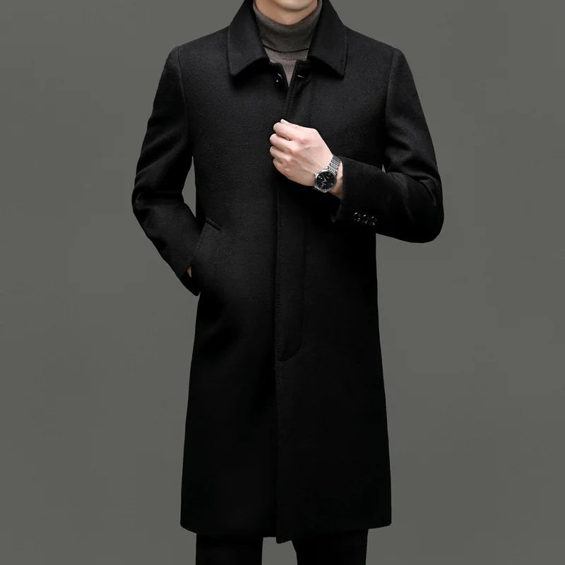 Benford Wool Overcoat - Elena Harper