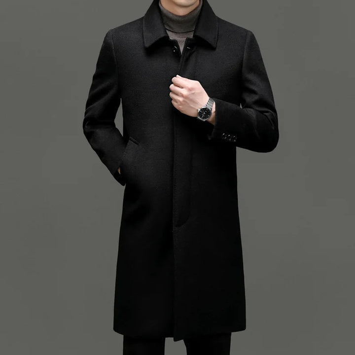 Benford Wool Overcoat - Elena Harper