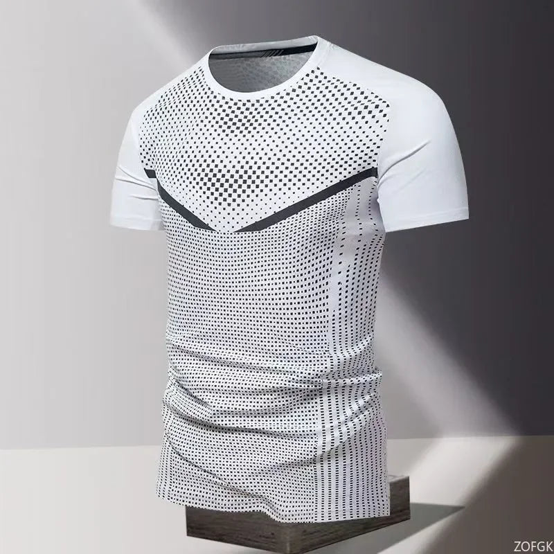 Manlio Smooth Graphic Shirt, view 5 - Elena Harper