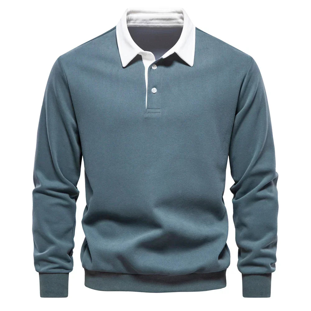 LAURENT MONACO | MEN'S POLO SWEATER