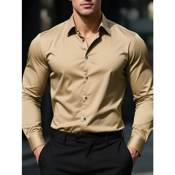 ELENA HARPER™  |  LONG SLEEVE BUSINESS SHIRT FOR MEN