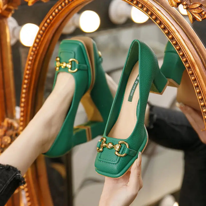 Comfortable and Stylish Orthopedic Heels, view 3 - Elena Harper