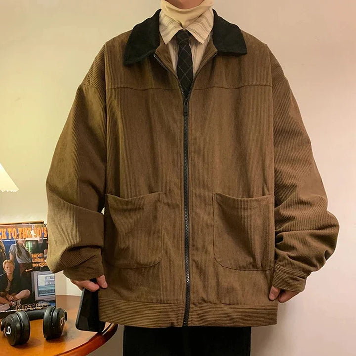 Rodolfo Cozy Corduroy Jacket, view 4 - Elena Harper