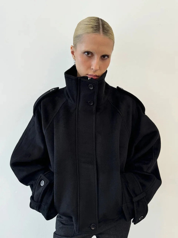 Rosmunda Soft Velvet Jacket, view 3 - Elena Harper