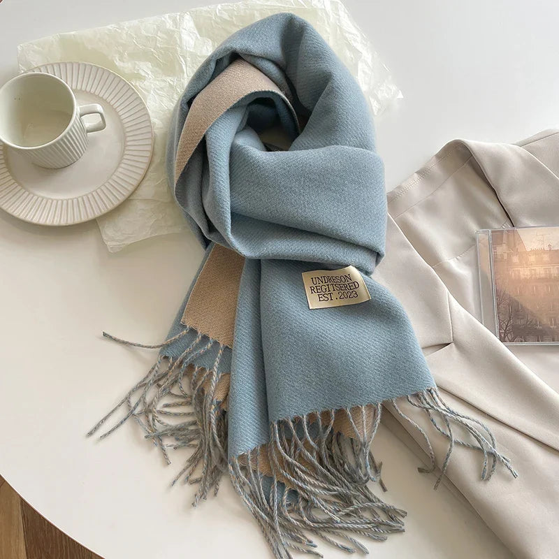 Soft Knit Scarf Soft and Warm, view 4 - Elena Harper