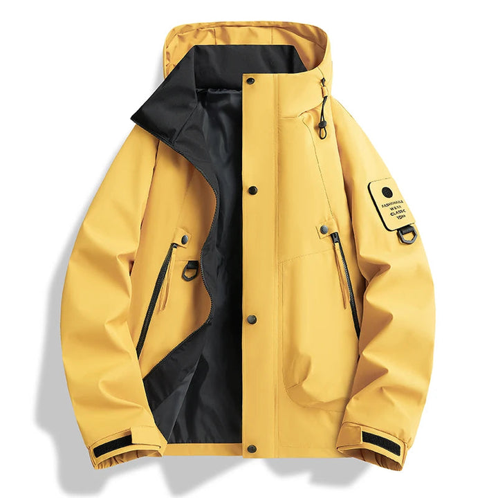 Ousmane Stormline Tech Shell Jacket, view 3 - Elena Harper