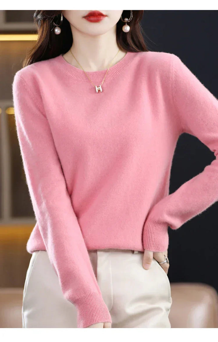 Cashmere Sweater for Women Fall and Winter Look, view 8 - Elena Harper