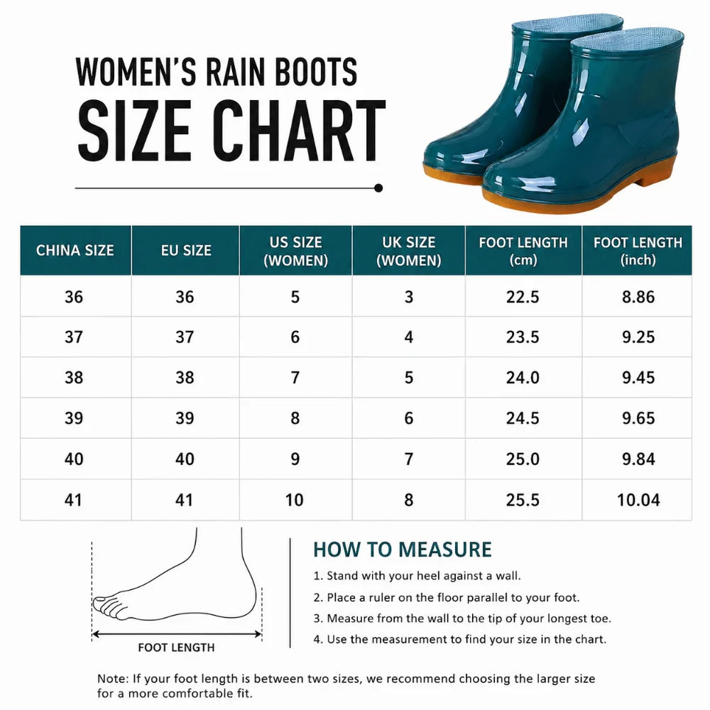 Women's Low Ankle Waterproof Garden Rain Boots Neverine, view 6 - Elena Harper