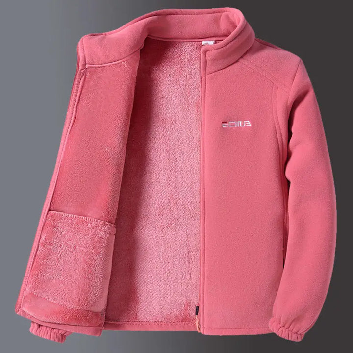 Gianetta Soft Fleece Jacket, view 5 - Elena Harper