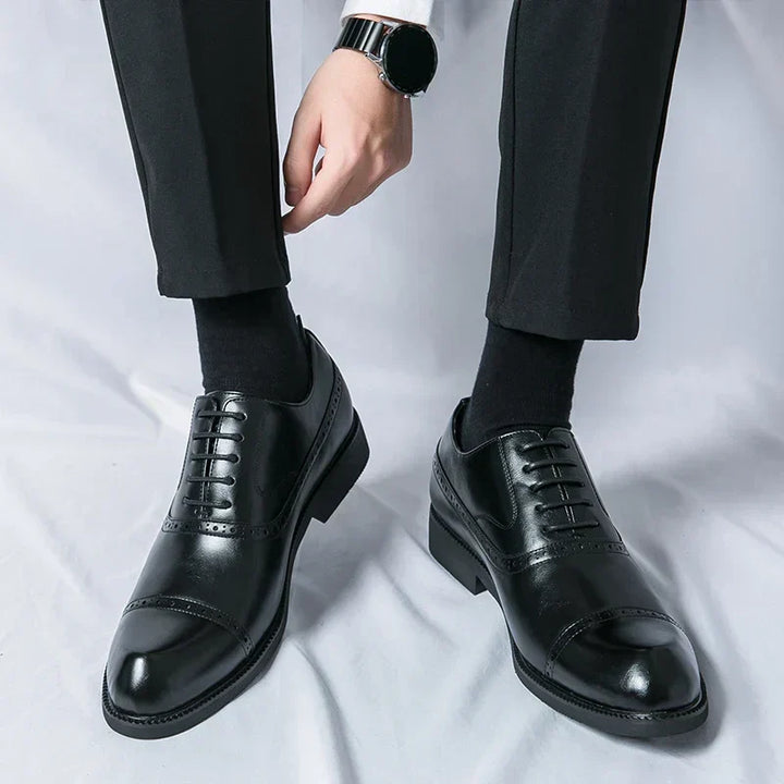 Luxury Leather Shoes - Elena Harper