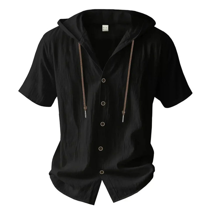 ELENA HARPER™  |  SUMMER HOODED SHIRT FOR MEN